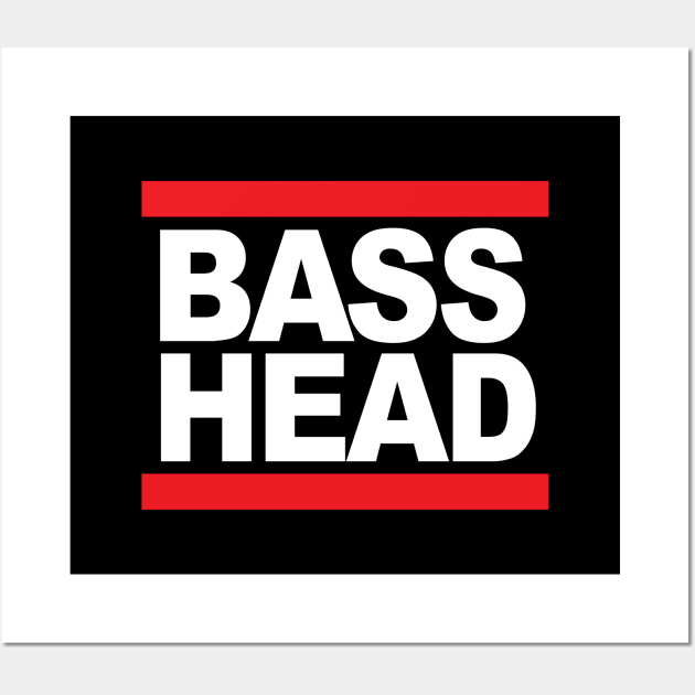 Bass Head or Basshead Massive Wall Art by Wulfland Arts